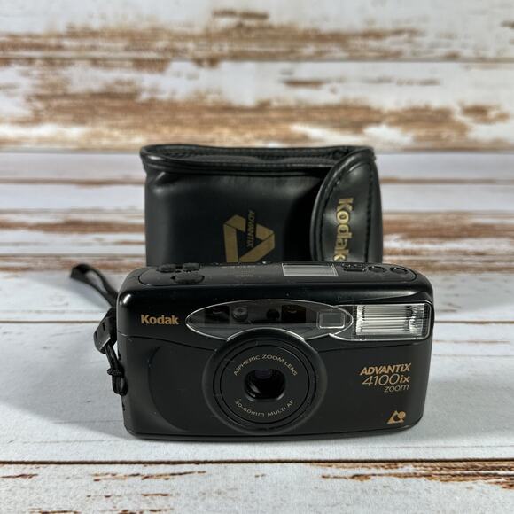 Vintage Kodak Advantix 4100ix Zoom 35mm Point & Shoot Film Camera – APS System - Picture 1 of 6